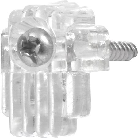 Hillman HILLMAN OOK Clear Holder Kit Mirror Holder 20 lb 4 pk 122313